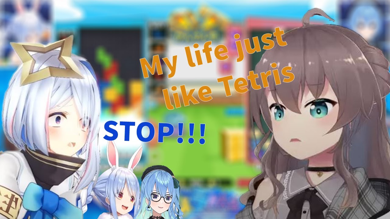 Matsuri Know How to Get in Kanata's Mind in Tetris Tourney!! also Koyori Has Her Own Way vs Okayu!!