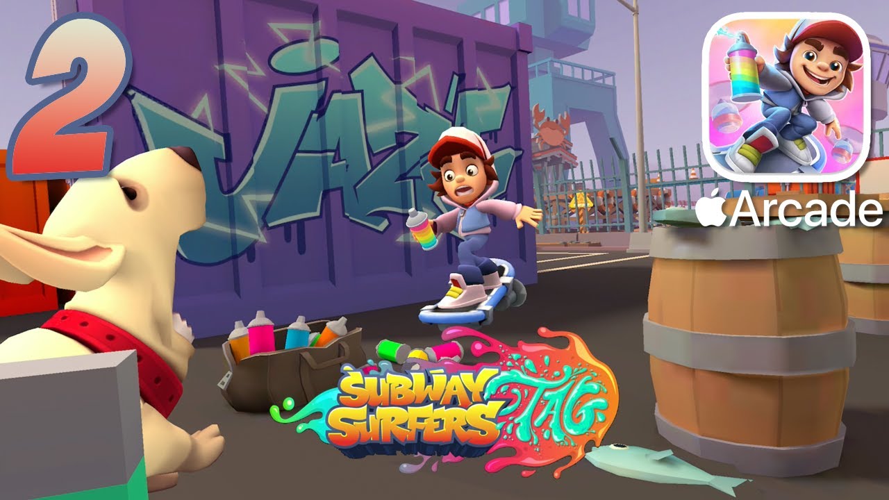Subway Surfers Tag - DOCKS AREA Unlocked Gameplay