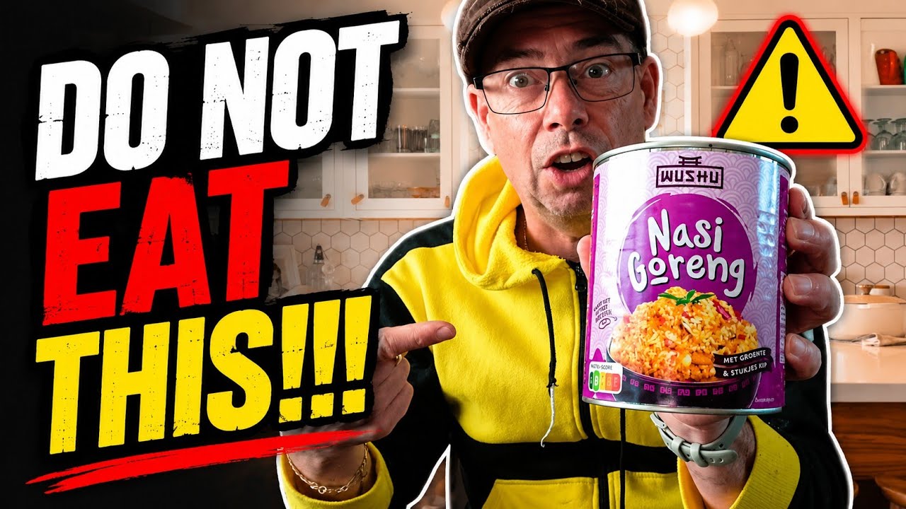 Don't eat this!! canned Nasi Goreng 