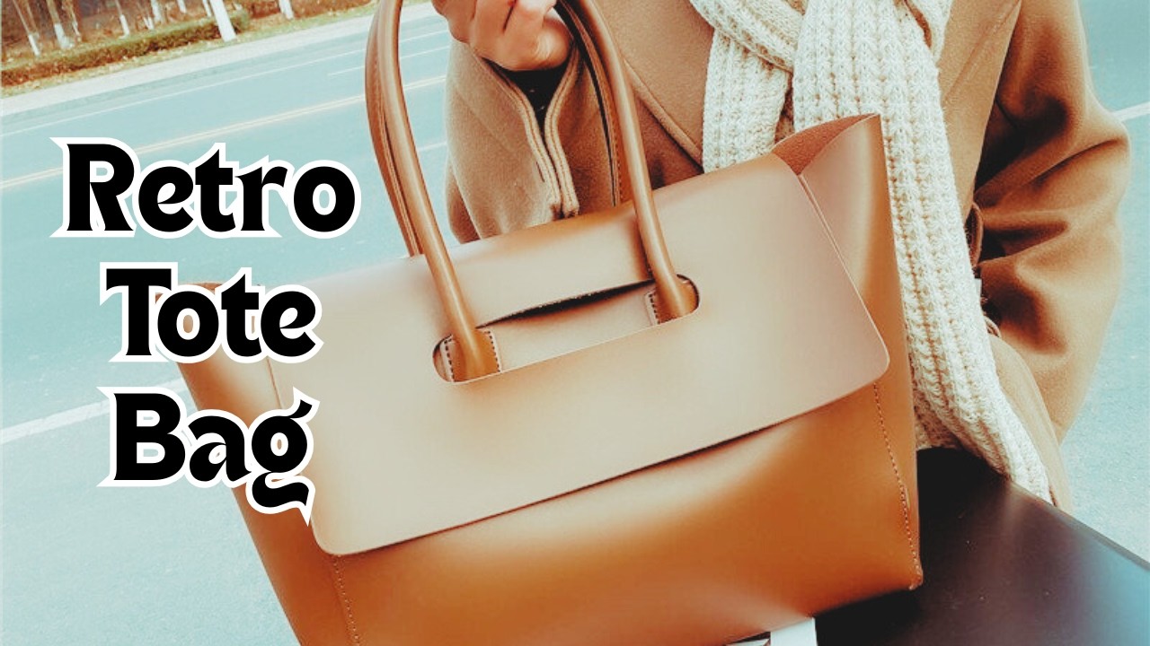 Classic Vintage Handbag Tote Bag That Looks Expensive (But Isn’t) 👜