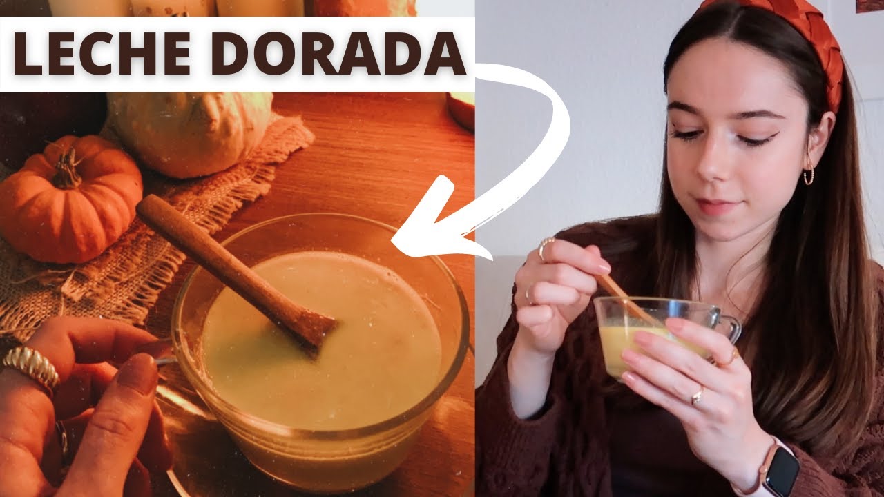 LECHE DORADA ANTIINFLAMATORIA✨CÚRCUMA‼️LO QUE NO SABÍAS😮 + RECETA