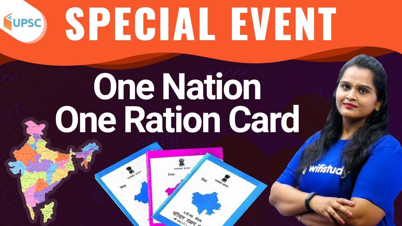 6:00 PM - UPSC CSE 2020 | Special Session by Samridhi Ma'am | One Nation One Ration Card