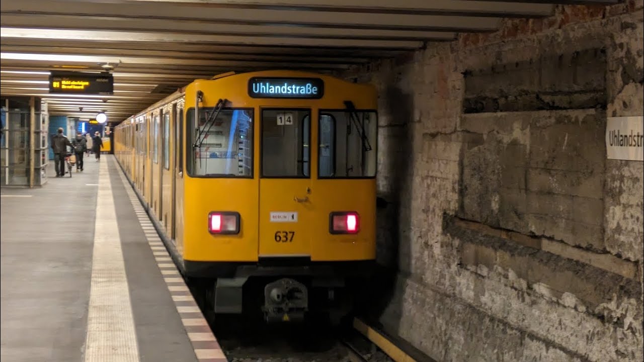 U-Bahn Berlin|leichte Chaosmitfahrt auf der U1 von Warschauer Straße bis Uhlandstraße