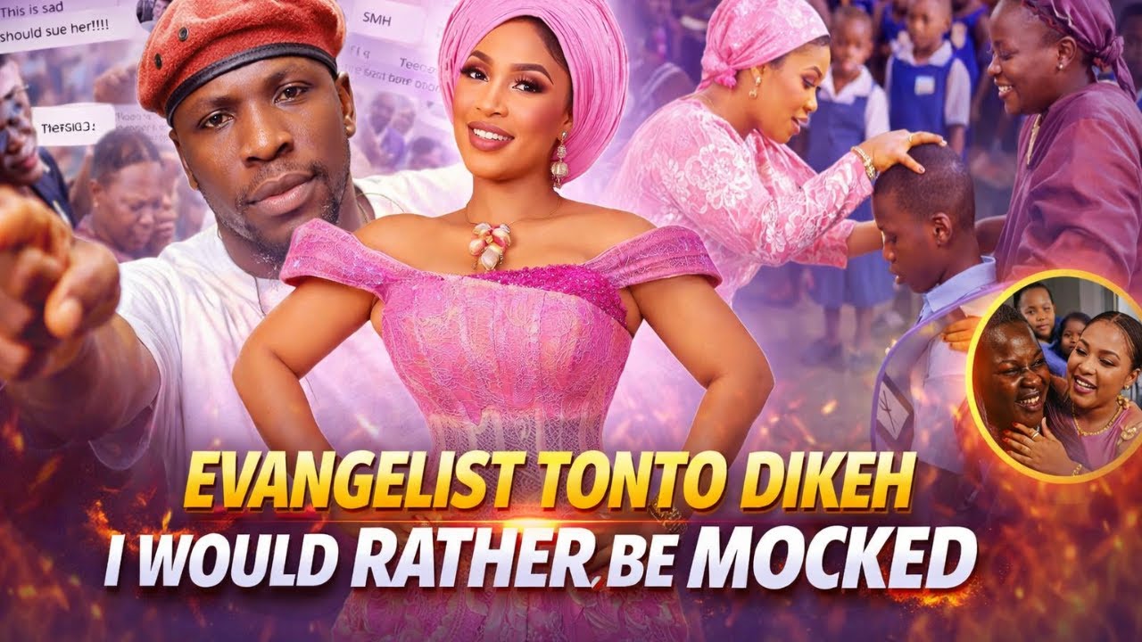 Tonto Dikeh Replies VeryDarkMan & Critics Of Her Actions ; I WON'T GET DISTRACTED