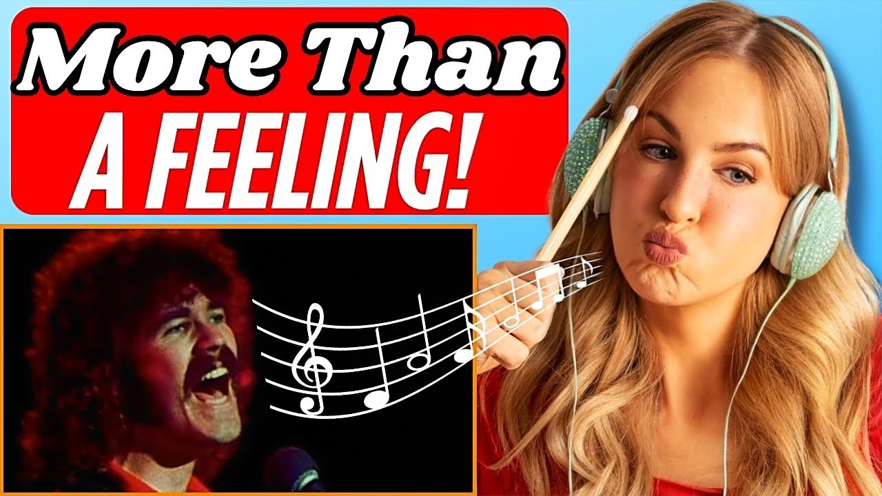 Irish Girl's First Time Reaction Boston - More Than a Feeling