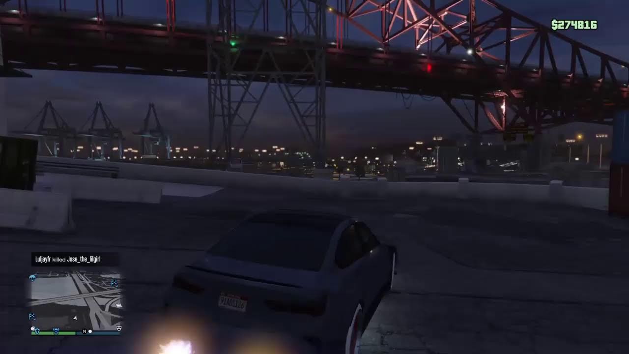 Chill with The homies on gta