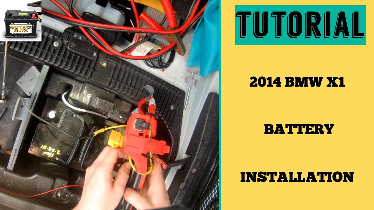 How to Install a 2014 BMW X1 Battery | Step by Step