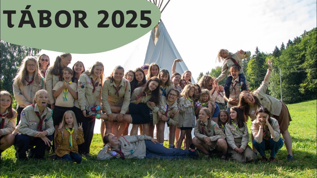 Tábor 2025 - práce, hry a táborový život | 189. oddíl Argiope