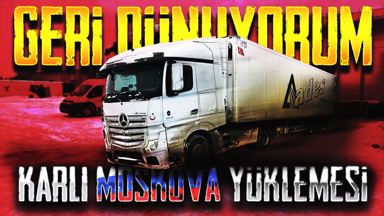 ❄️BUZ TUTAN YOLDA ZORLU TIR SÜRÜŞÜ🚛 | Ustasından Hastasına Kış Şöförlüğü! Dönüyorum