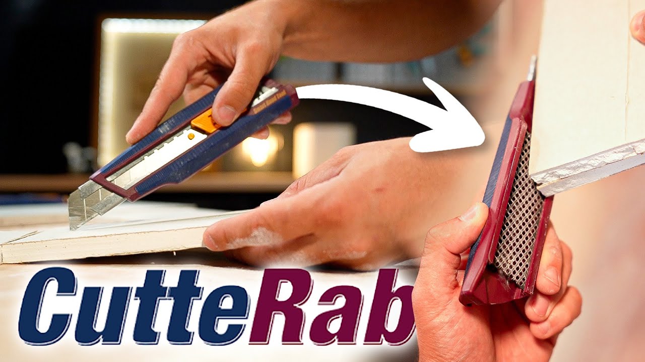 Cutterab - L'outil 2 en 1 indispensable pour Plaquiste !