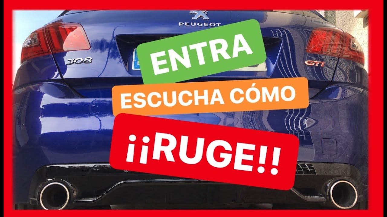 PEUGEOT 308 GTI 272 cv // 🔥SONIDO y ACELERACIÓN💨 (REVIEW Parte 3) / SOUND and ACCELERATION (POV)🚘