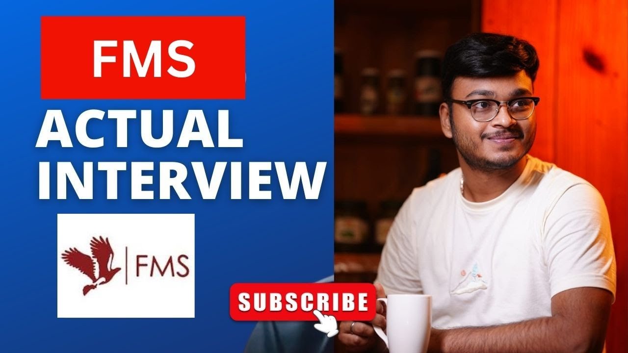 FMS Interview Experience | How to Prepare for MBA Interview Ft. Harsha Malla |Engineer | IIT KANPUR