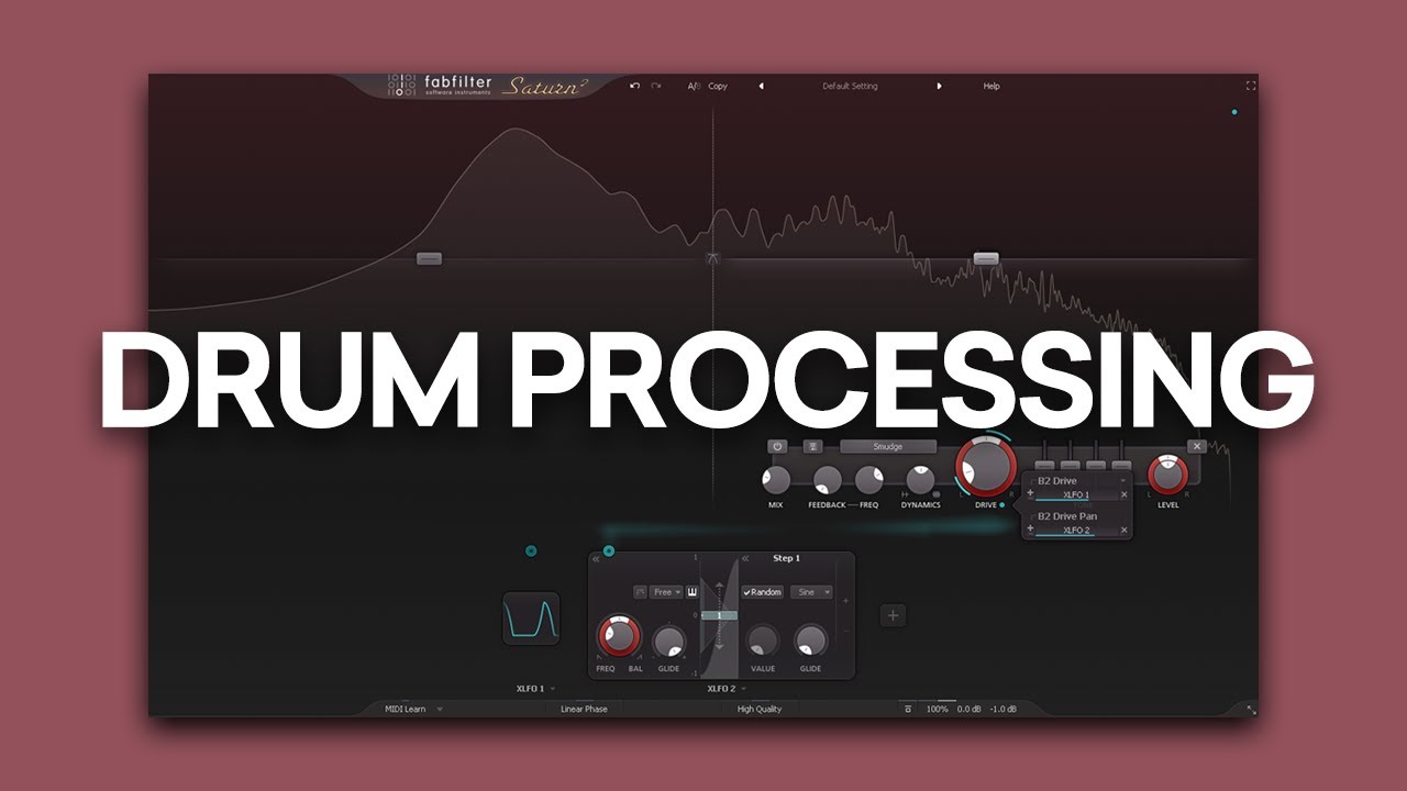 Saturn 2 Tutorial | Drum Processing with Smudge | Fabfilter VST Plugin