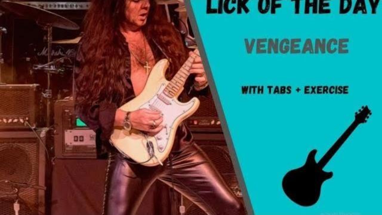 yngwie malmsteen  vengeance  guitar lesson