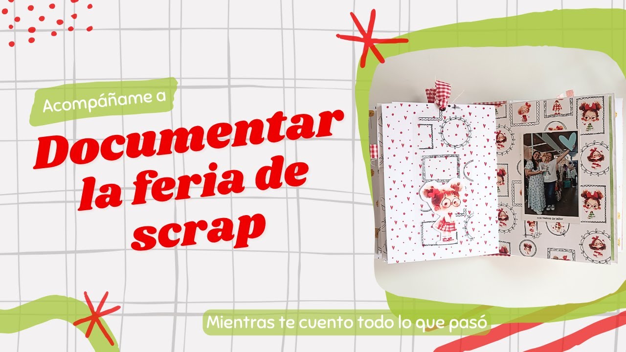 Documentando la feria de scrap mientras charlamos (Madrid 2025)