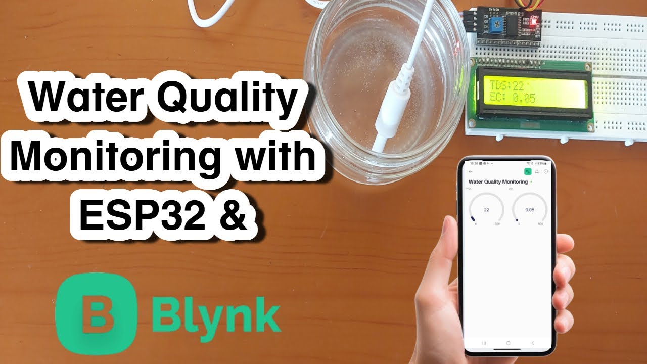 Интеллектуальный мониторинг качества воды с помощью датчика TDS, ESP32 и Blynk IoT | Проект «Сдел...