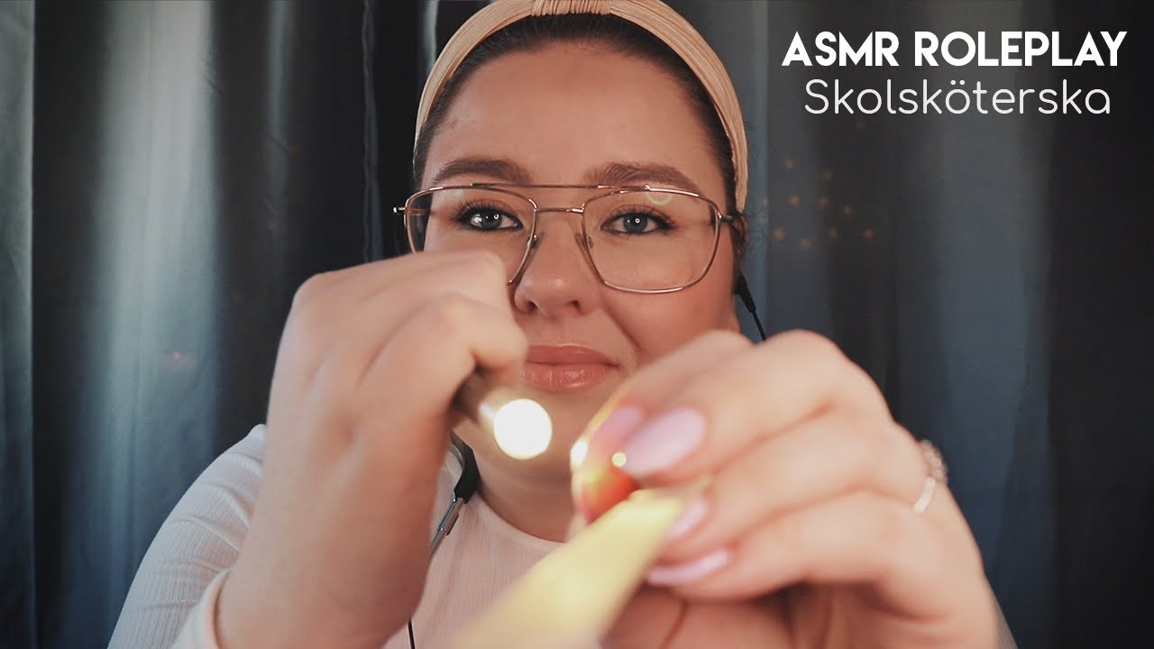 ASMR Besök hos Skolsköterskan 🩺 ROLEPLAY