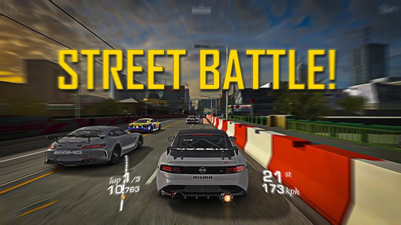 Nissan Z GT4 Street Battle at Melbourne Cup | Real Racing 3