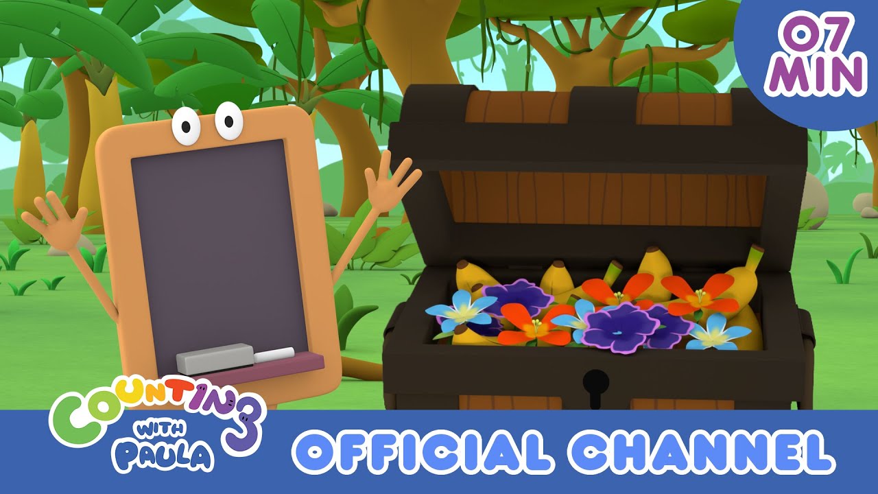 Banana This, Banana That - Counting with Paula | Learn to Spot Similarities and Differences