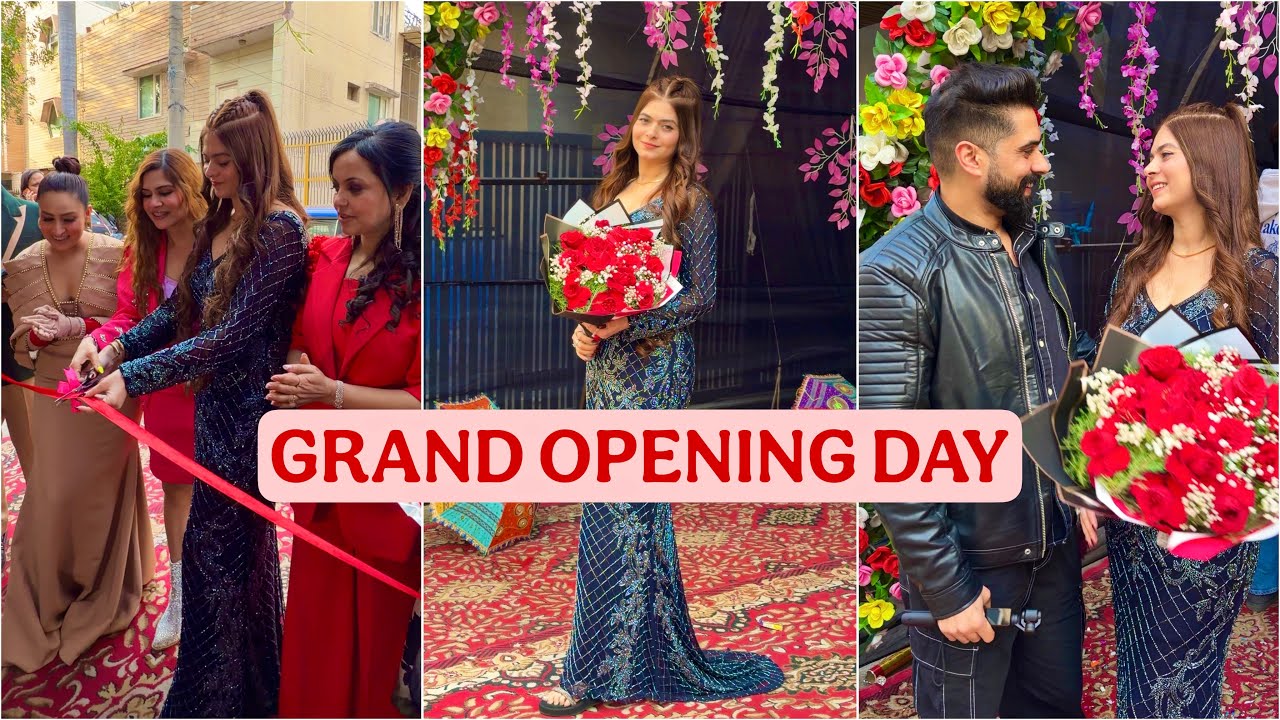 Grand Opening Day🎉| My outfit & Hairstyle | Celebration 🥳 | Shilpa Chaudhary 