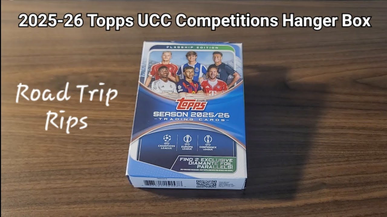 INSANE Topps UEFA Hanger Pack Pull! Estêvão Diamante Rookie & Endrick Future Stars 🔥 Roadtrip Rips