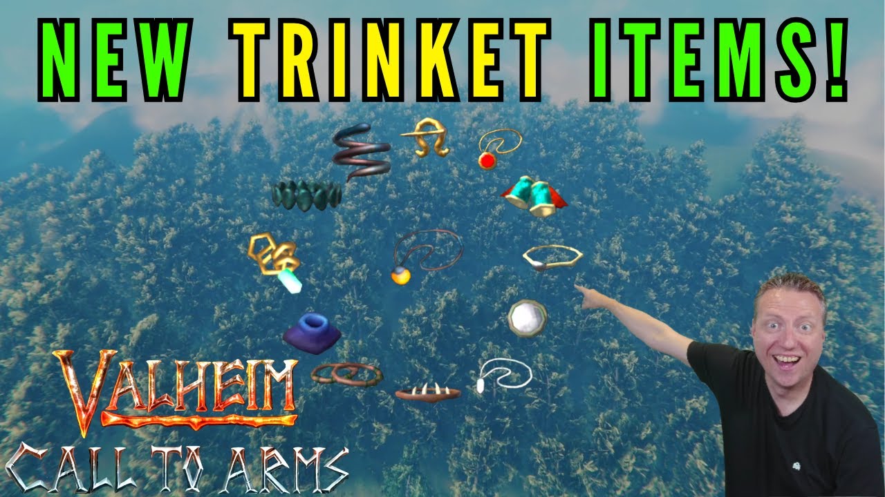 Valheim Call to Arms - NEW TRINKET ITEMS!