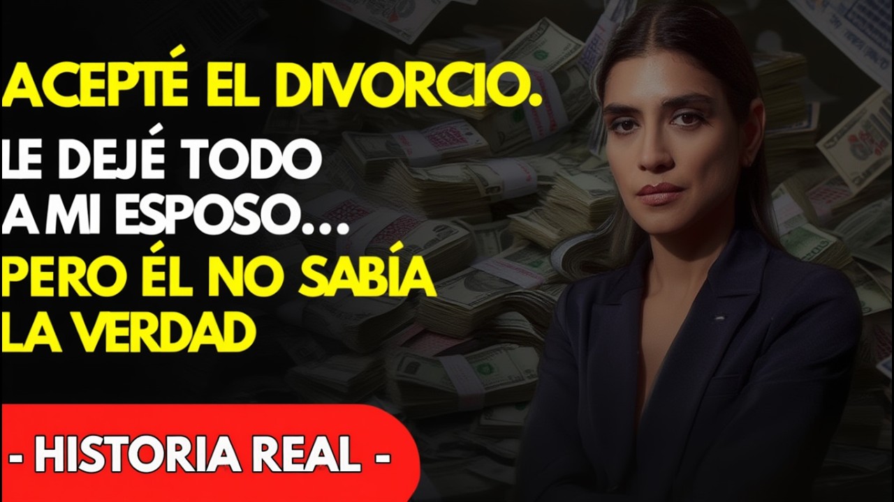 Acepté el divorcio y le dejé todo a mi esposo… fue su peor error