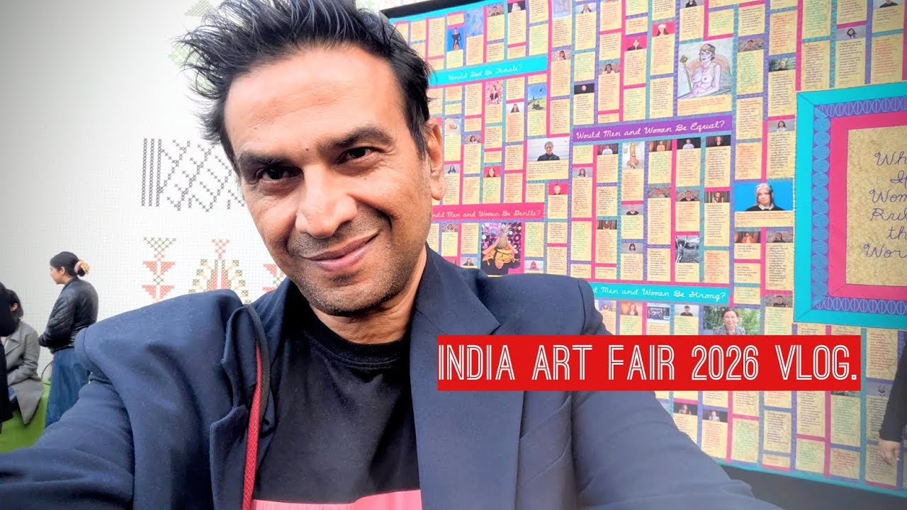 Most detailed vlog of India Art Fair 2026