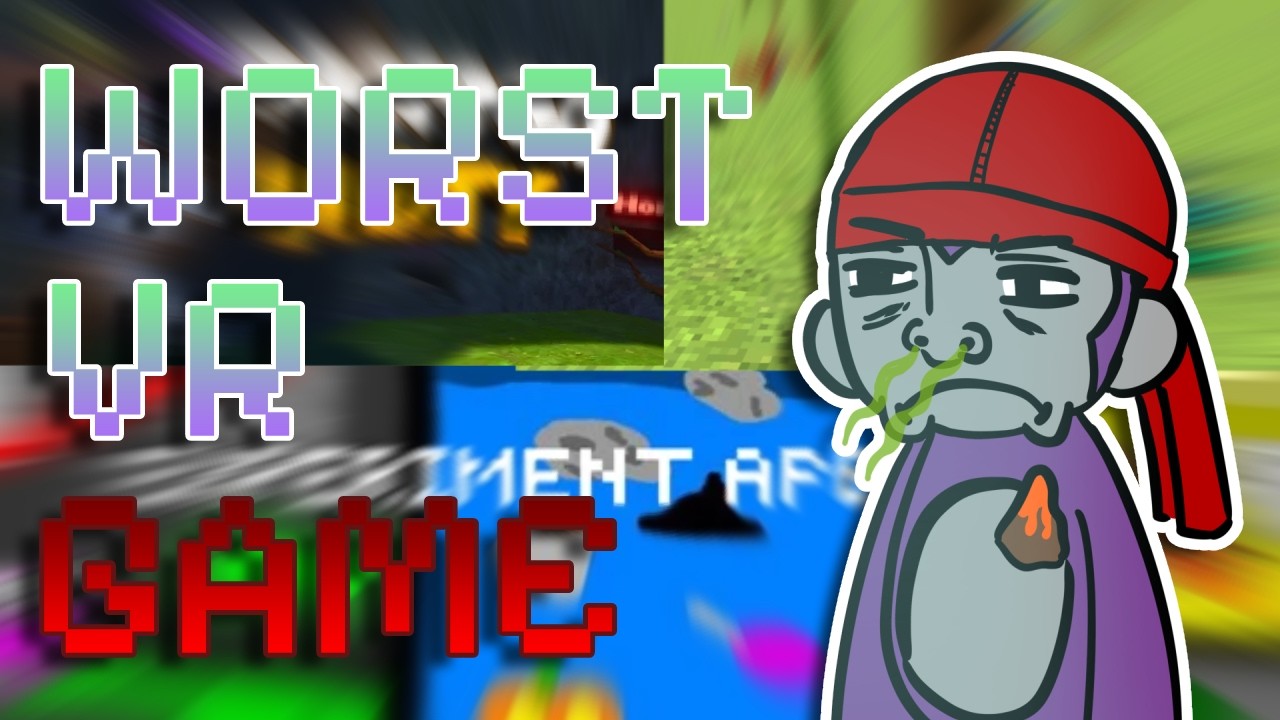 I played the worst vr games (ft.@Blzebrah)