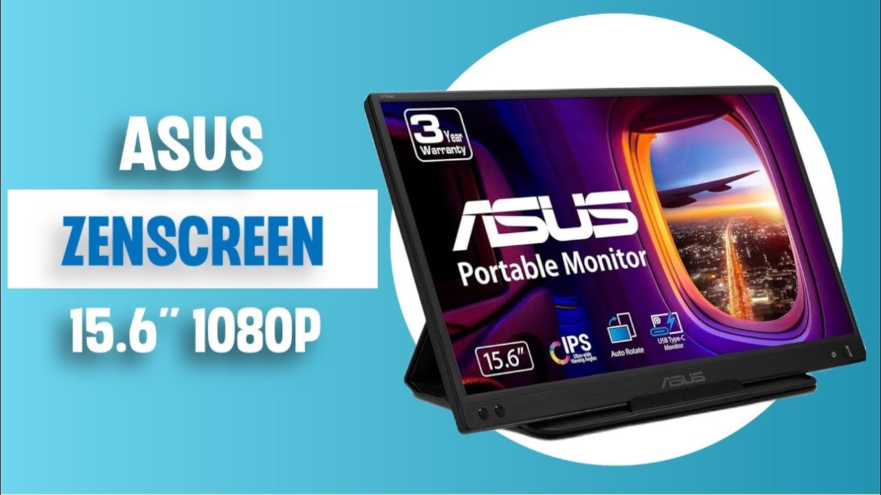 ASUS Zenscreen (MB166C) Unboxing and Review