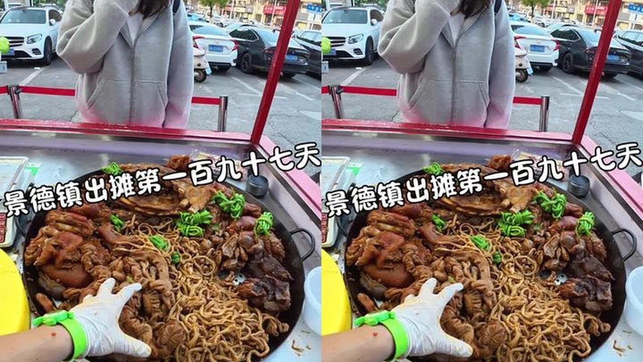 沉浸式带你体验我在江西景德镇卖大锅卤菜的快乐 #景德镇美食#瓷都景德镇#卤菜熟食