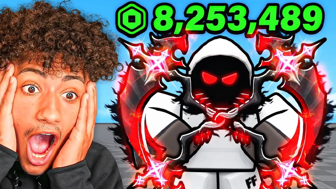 Spending $8,253,678 On The NEW DUAL DEMONIC SCYTHE In Blade Ball