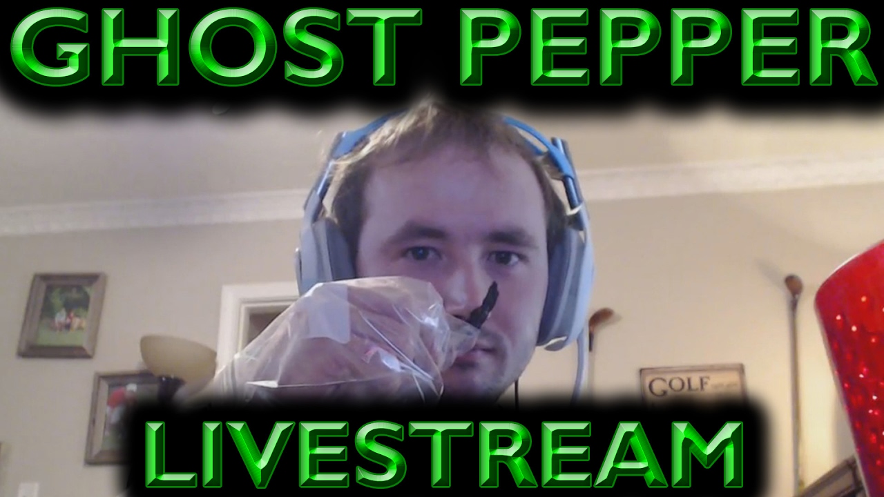 GHOST PEPPER LIVESTREAM CHALLENGE!! (VERY HOT) | GUNNERS ALIVE