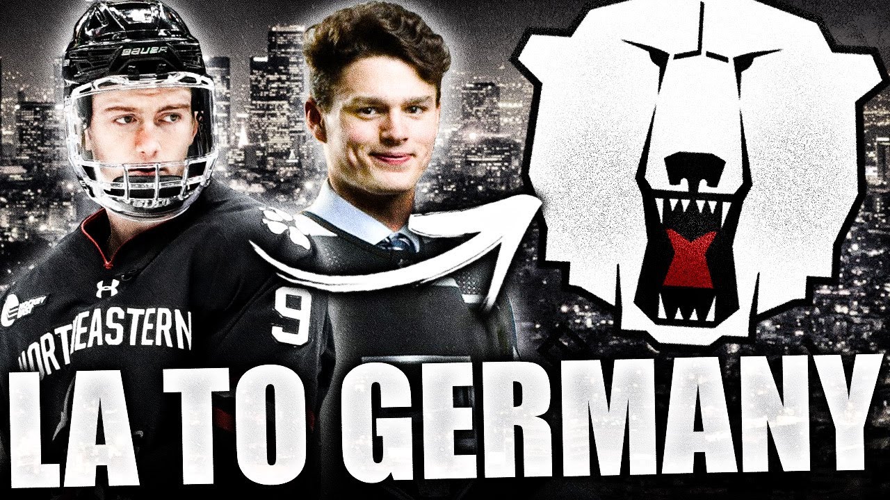 LA Kings Sending FIVE TOP PROSPECTS To Germany (Alex Turcotte, Tyler Madden, Akil Thomas + More) NHL