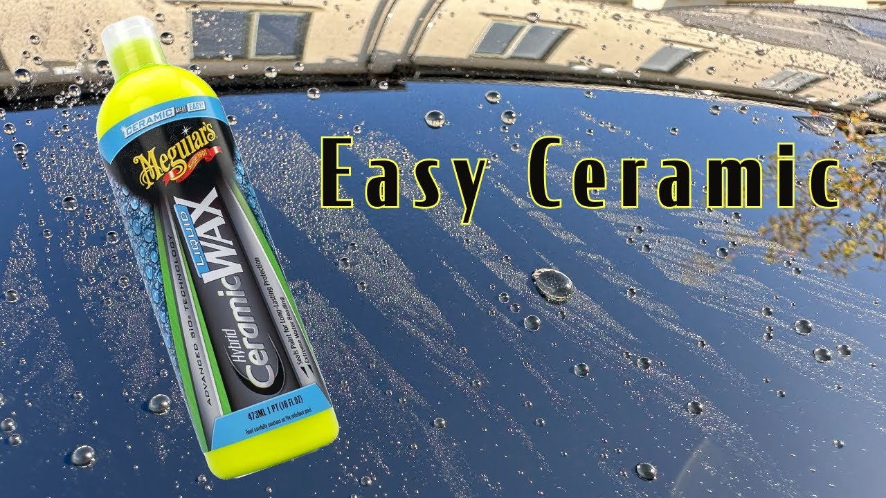 Protect your car with Meguiar's Hybrid Ceramic Liquid Car Wax