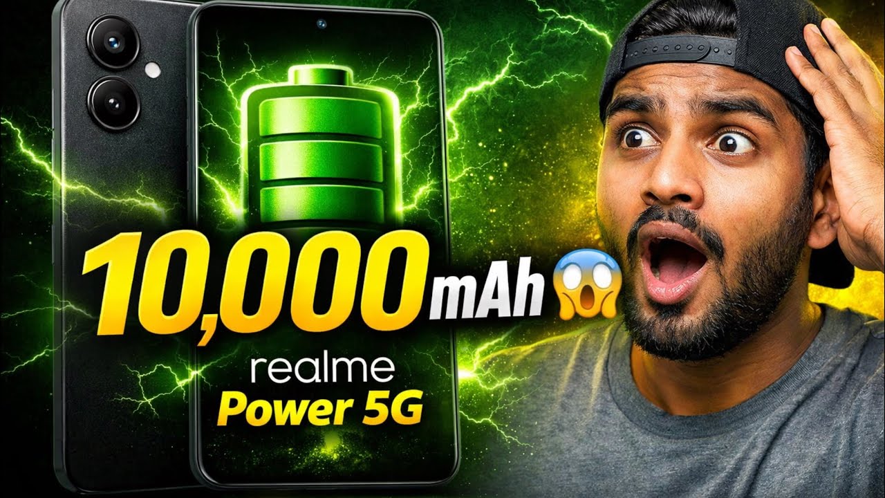 Realme P4 Power 5G 🔋10,000 mAh battery na phone-aa illa power bank-aa? 😱#techbrock #realmep4pro