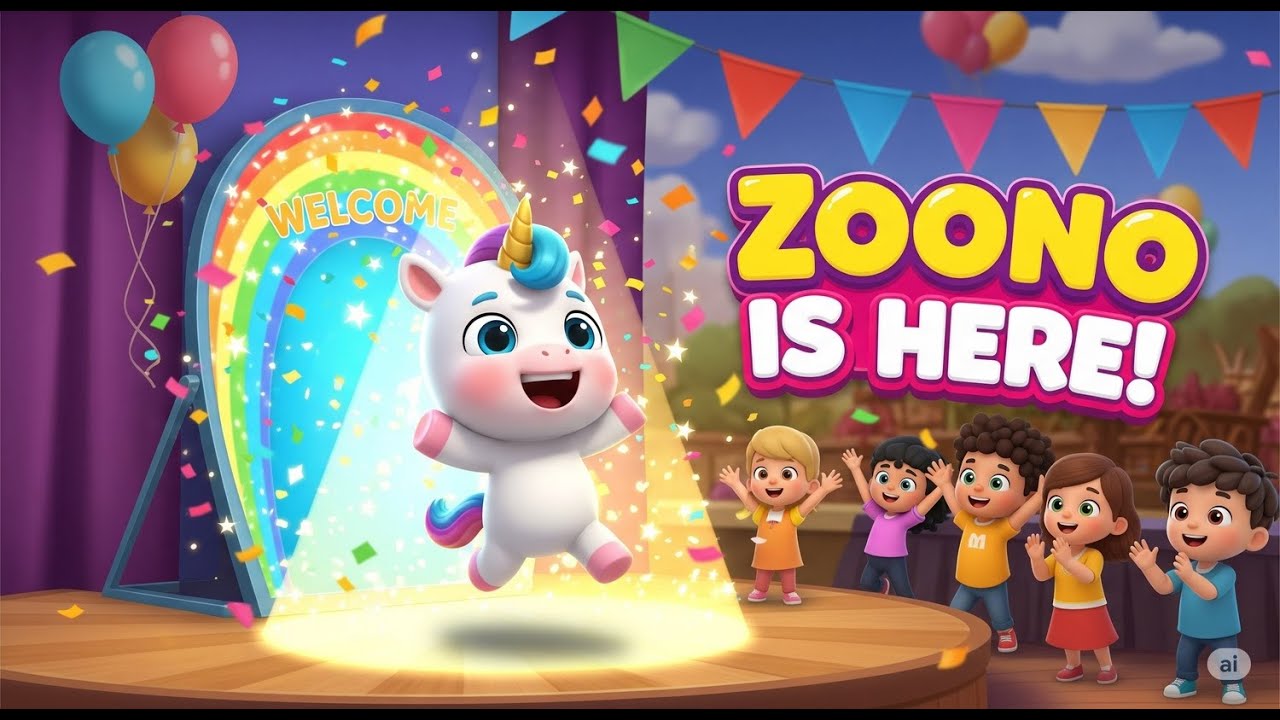 Zoono Aa Gya – Magical Unicorn Rhyme for Kids - Nursery Rhymes and Baby Songs | @WibbyWoo​