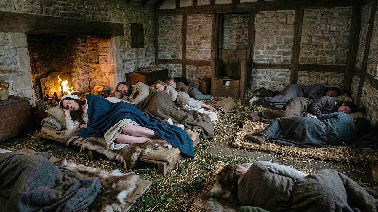 Life in 1200s England: No Bedrooms, No Privacy, Entire Families Slept in One Room