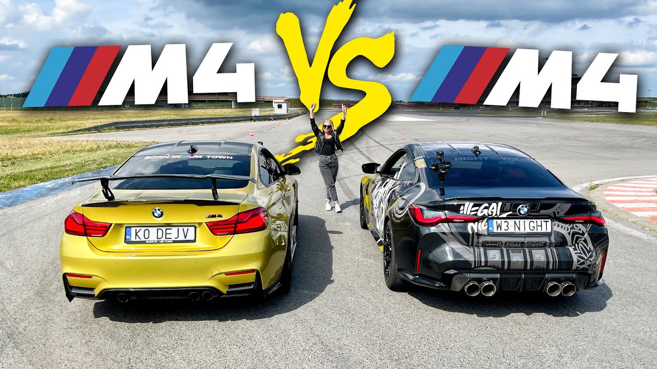 NOWE M4 Vs STARE M4! *wyscigi + tor*