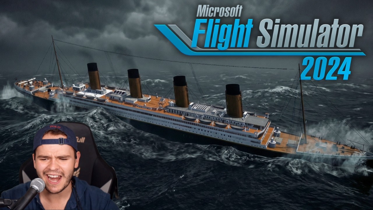 The New Ultra-Realistic Titanic Mod is Ruining MSFS