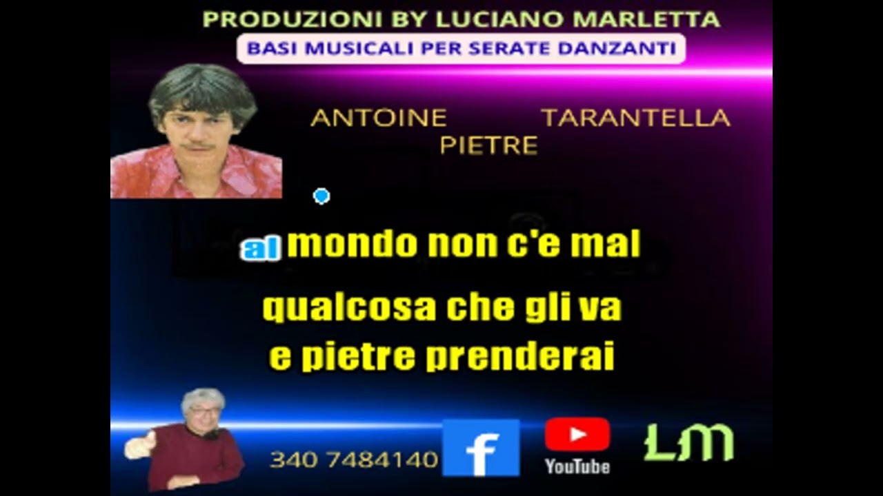 PIETRE - ANTOINE ( VERS.TARANTELLA ) (demo)
