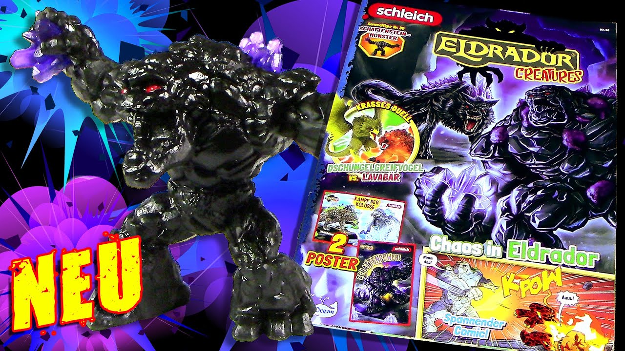 Schleich ® Eldrador ® Creatures Magazin 30 mit Schattensteinmonster - 4 x vergleichen & Vorschau