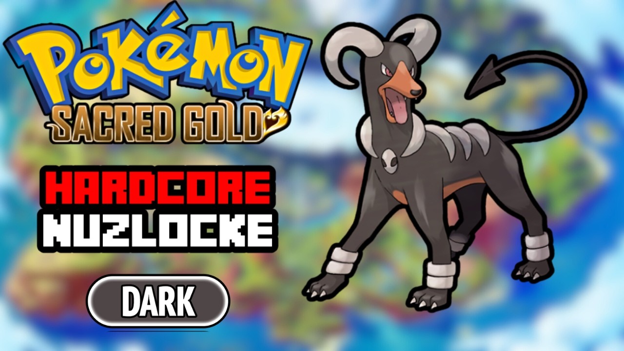 Прохождение Pokemon Sacred Gold в режиме Hardcore Nuzlocke (Часть 1) - Только ТЕМНЫЙ цвет (БЕЗ пр...