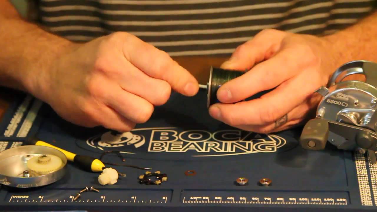 How to upgrade the bearings on an Ambassadeur 5500