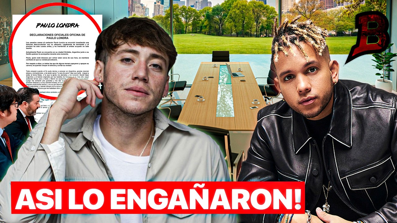 Firmó el CONTRATO sin LEER BIEN y no pudo sacar MÚSICA por AÑOS... La CAÍDA de PAULO LONDRA 🏀