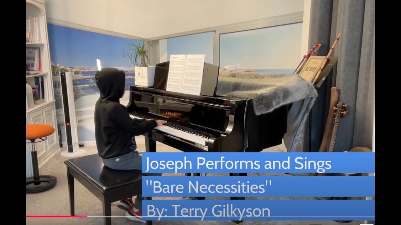 Joseph performs and sings 