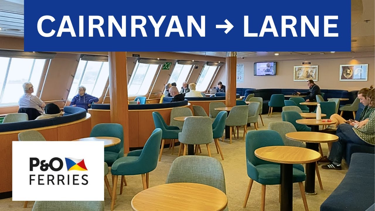 MV European Highlander: Cairnryan To Larne Ferry Adventure!
