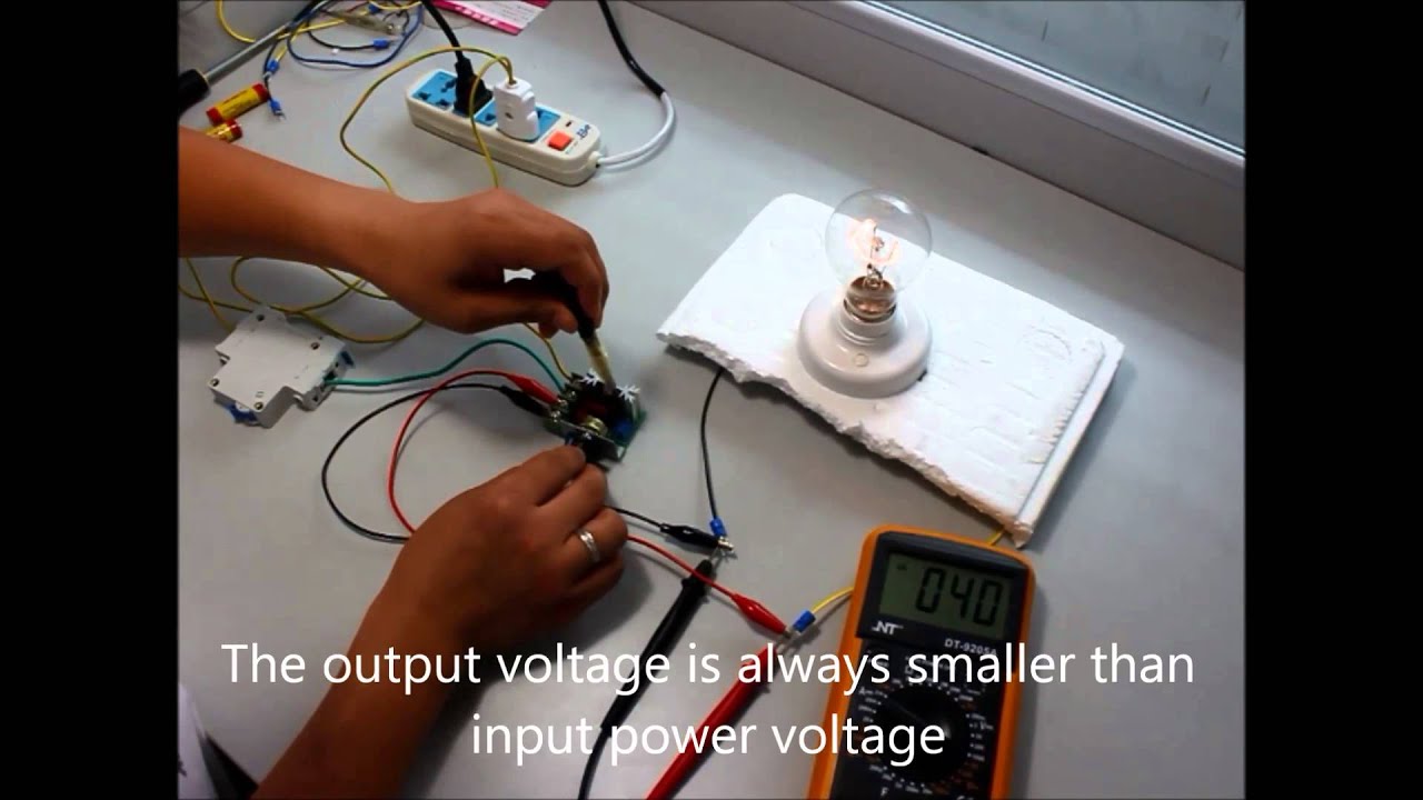Adjustable Voltage Regulator AC Motor Speed Controller - by eBay seller axeprice