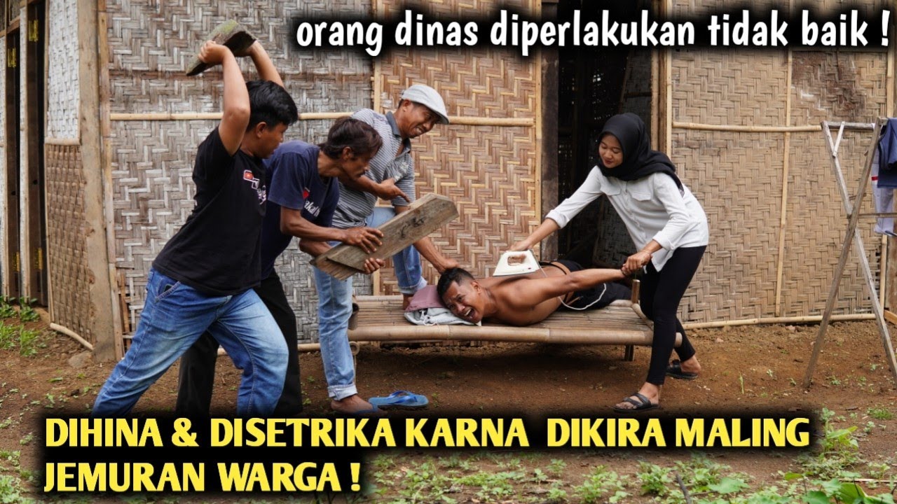 DIHINA & DISETRIKA KARNA MALING JEMURAN, PADAHAL IA ORANG YANG AKAN MEMBANTU MEMBANGUN RUMAHNYA !!