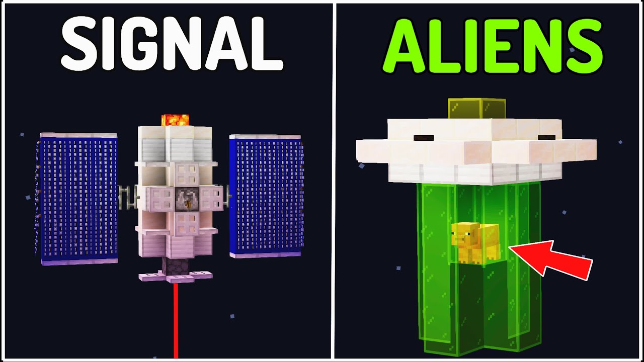Minecraft: 10+ SPACE Build Hacks!